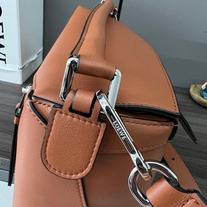 Puzzle bag in smooth calfskin