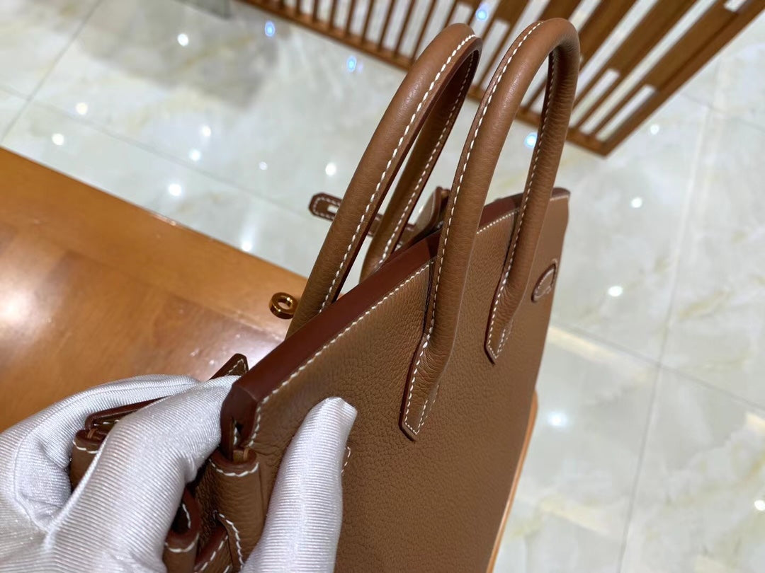 Birkin 25 Togo Bag Gold Hardware