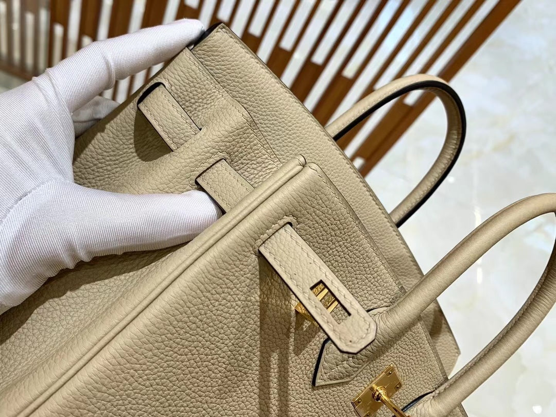 Birkin 25 Togo Bag Gold Hardware