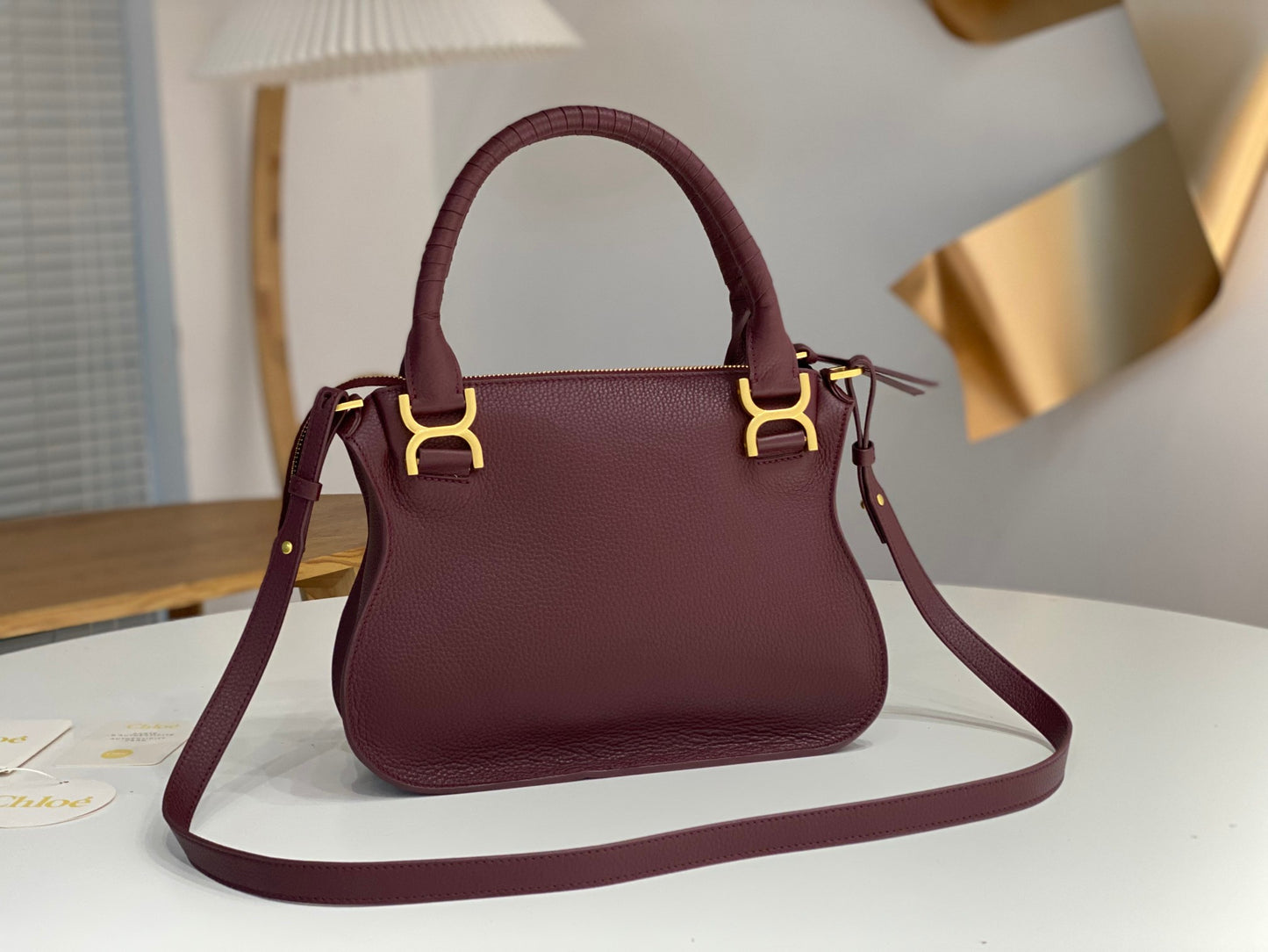 MARCIE BAG IN GRAINED LEATHER