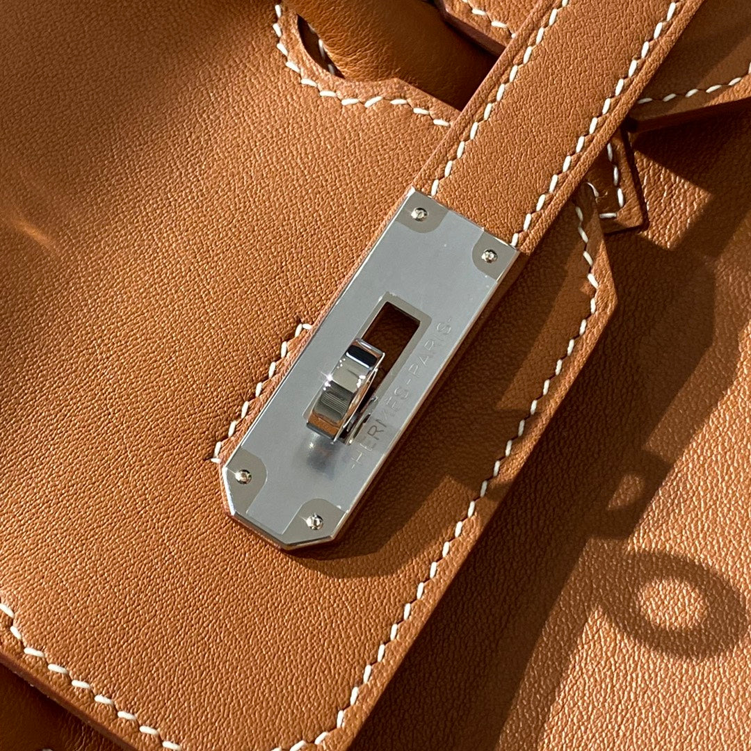 Mini Shoulder Birkin 29 Swift with Palladium Hardware