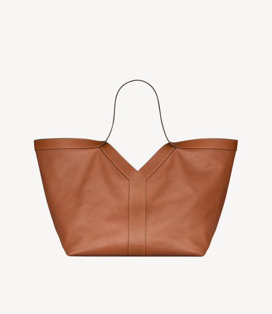 Y TOTE IN LEATHER
BROWN