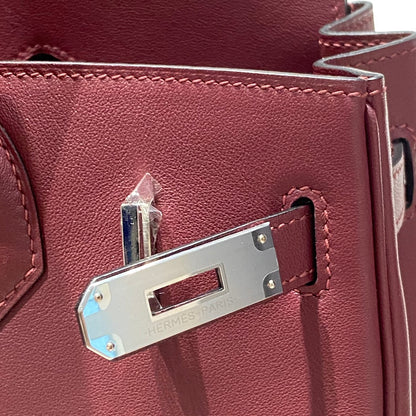 Mini Shoulder Birkin 29 Swift with Palladium Hardware