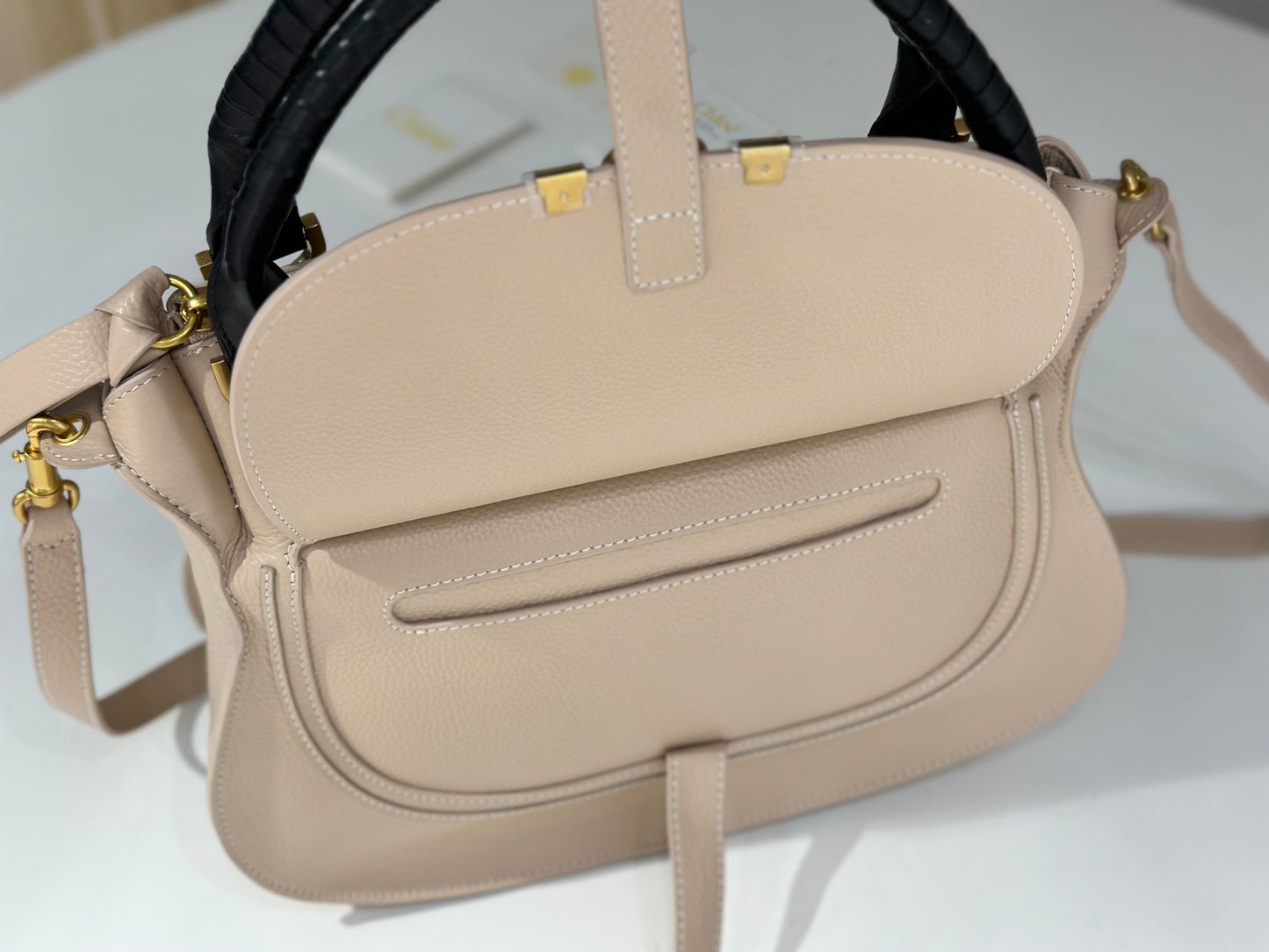 MARCIE BAG IN GRAINED LEATHER