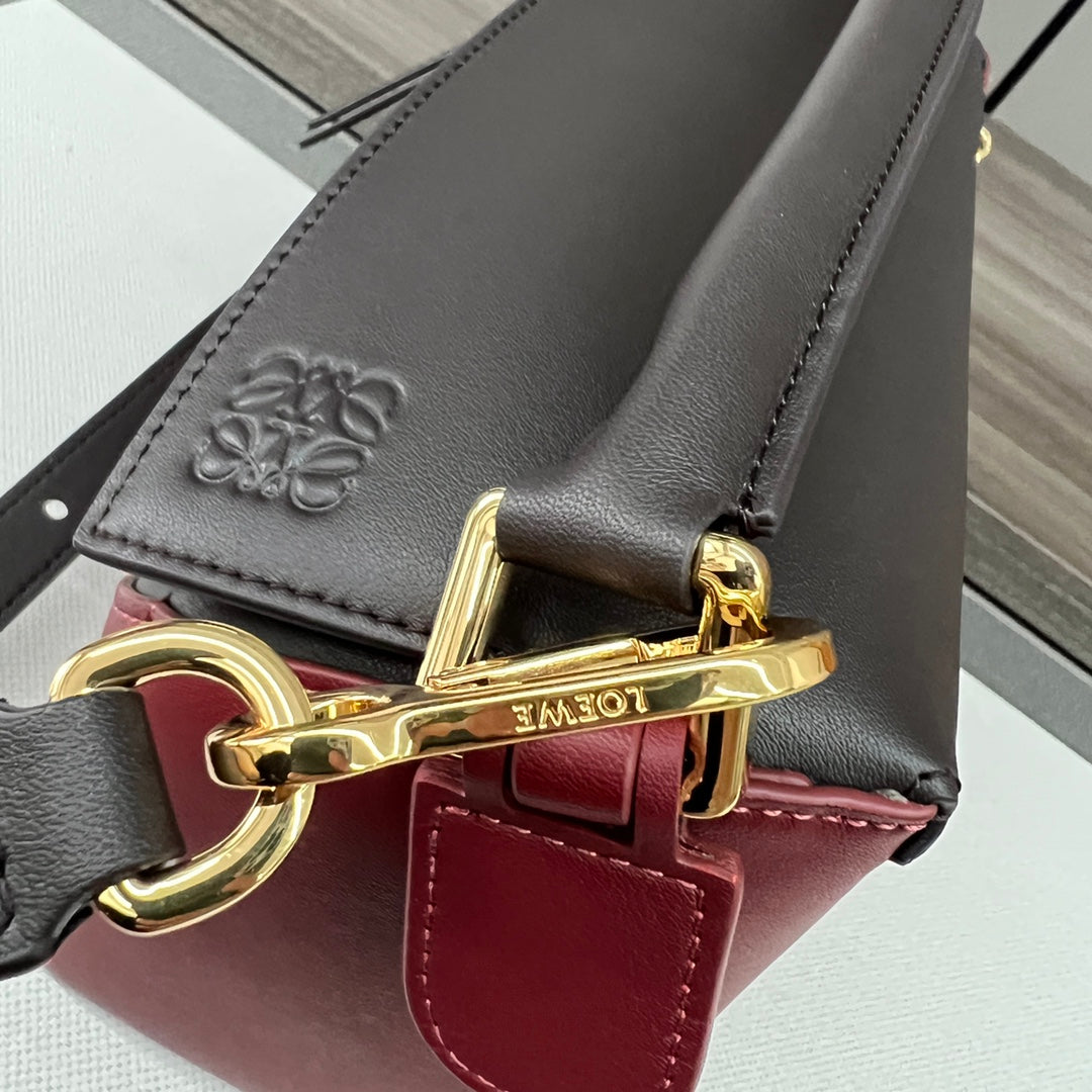 Puzzle bag in smooth calfskin