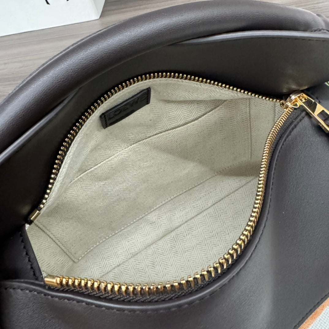 Puzzle bag in smooth calfskin