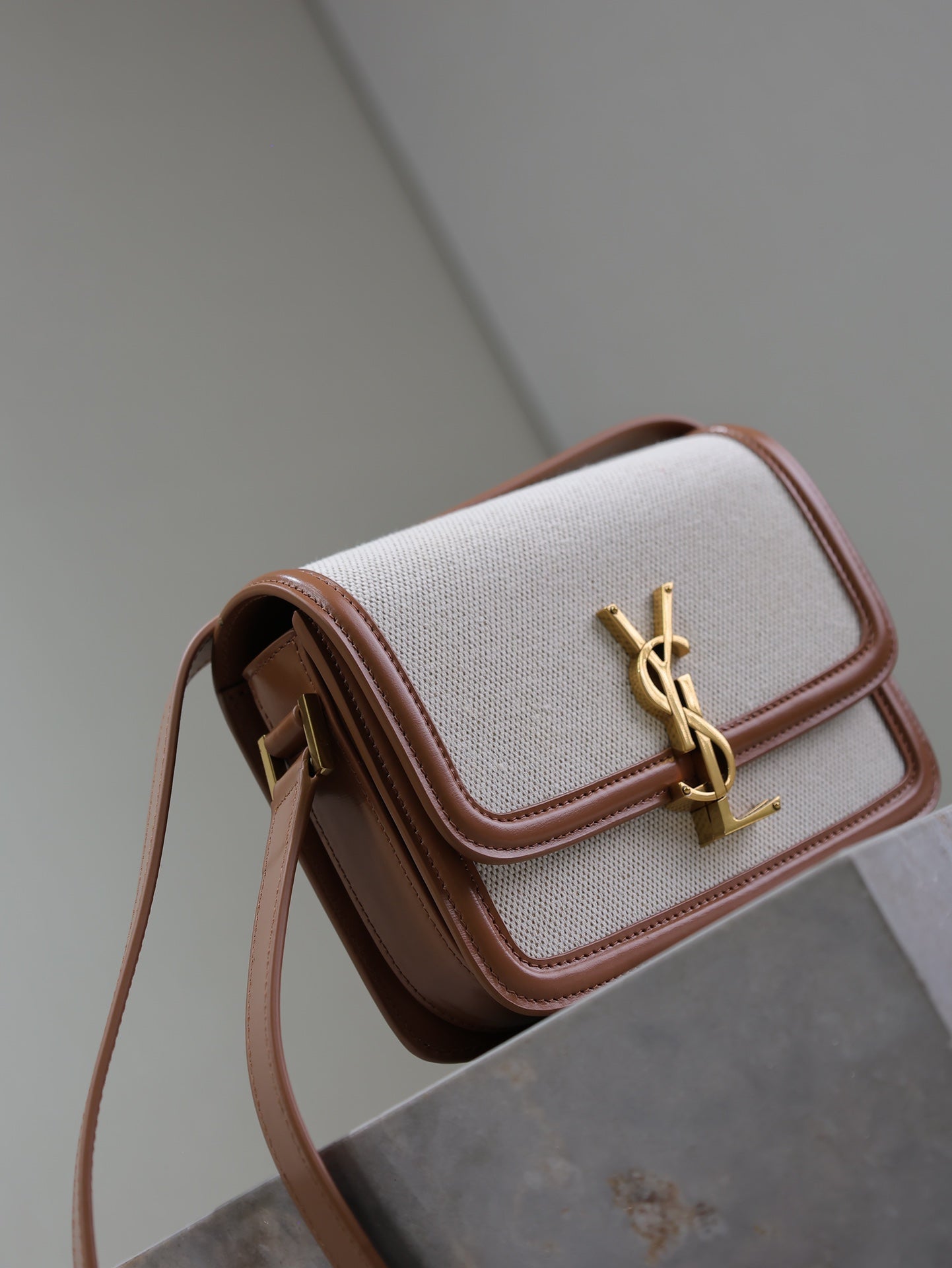 SOLFERINO SMALL SATCHEL IN BOX SAINT LAURENT