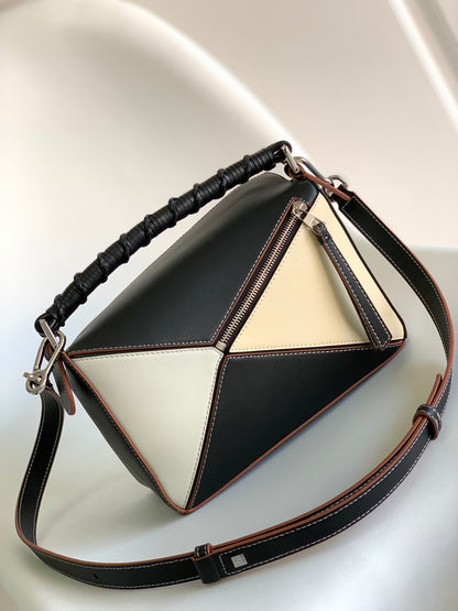 Mini Puzzle bag in smooth calfskin