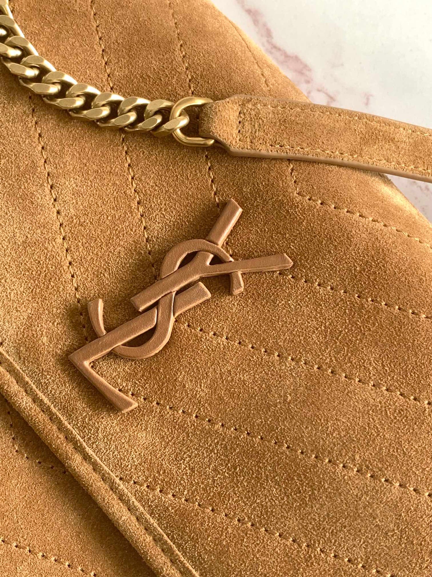 NIKI FLAP IN SUEDE