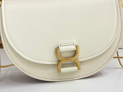 MARCIE CHAIN FLAP BAG IN LEATHER