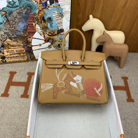 BIRKIN BISCUIT SWIFT IN AND OUT 25