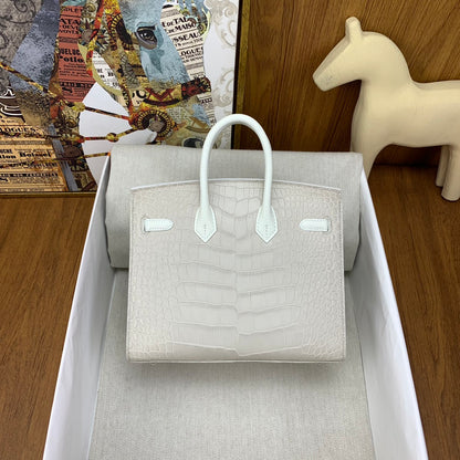 Birkin 20 Matte Alligator House Faubourg Sellier