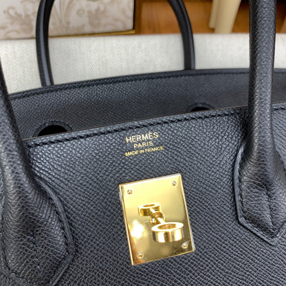 Birkin Epsom 30 Black Gold Hardware