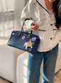 Mini Shoulder Birkin 29 Swift with Palladium Hardware