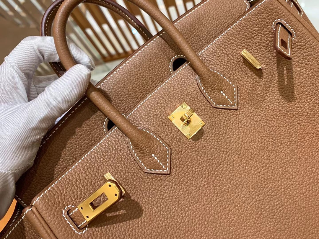 Birkin 25 Togo Bag Gold Hardware