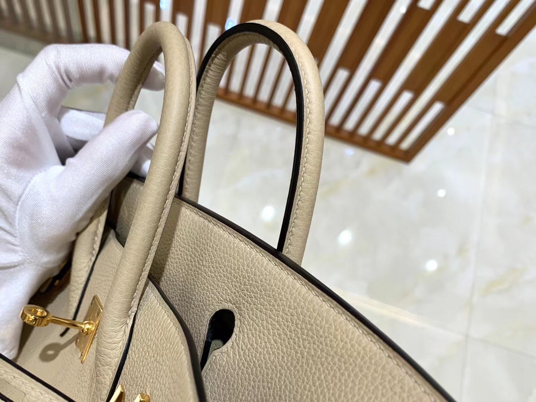 Birkin 25 Togo Bag Gold Hardware