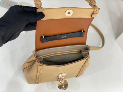 PENELOPE SOFT SHOULDER BAG IN GRAINED LEATHER