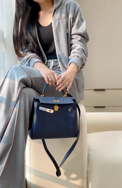 Kelly Bag Navy