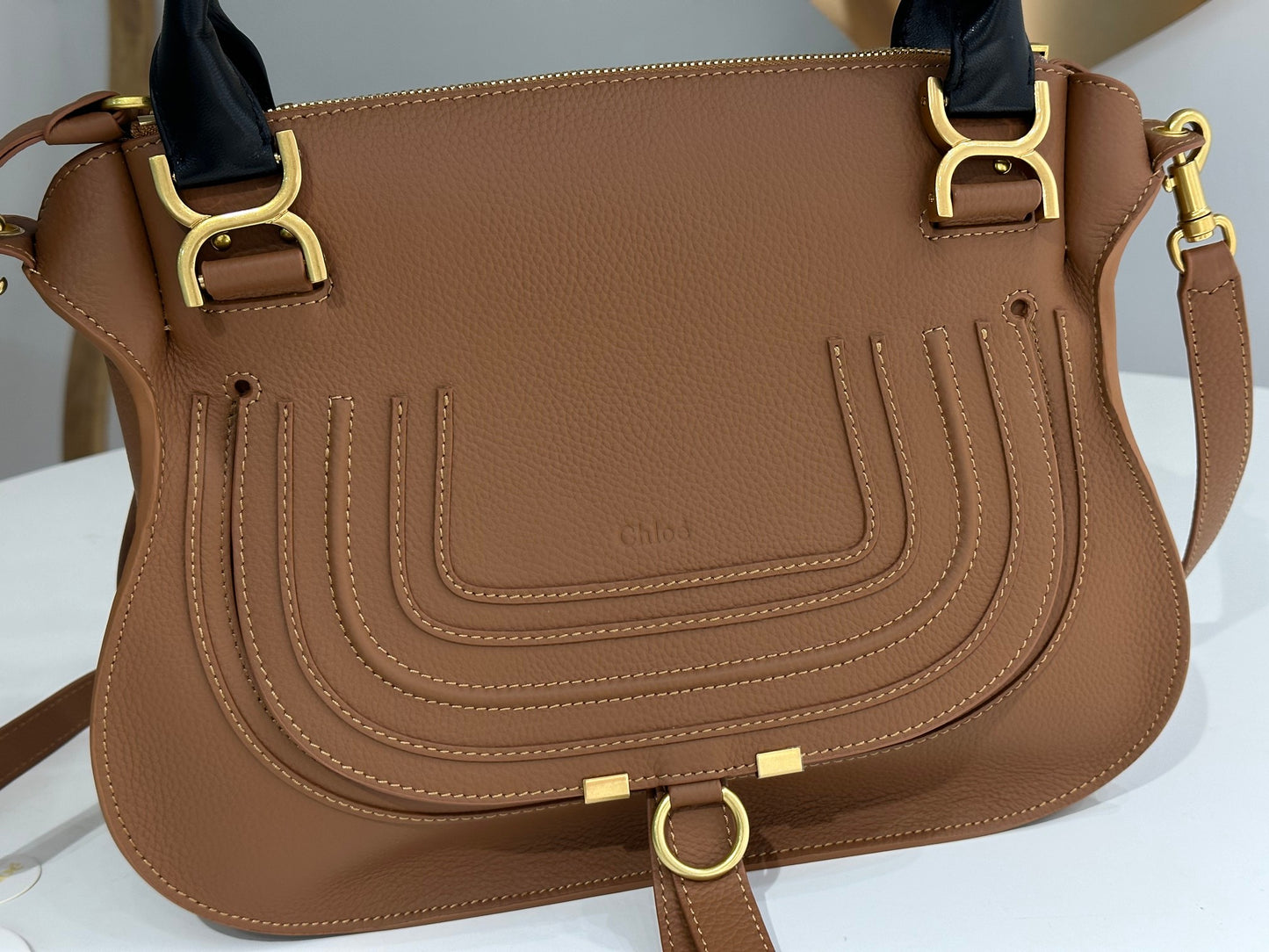 MARCIE BAG IN GRAINED LEATHER