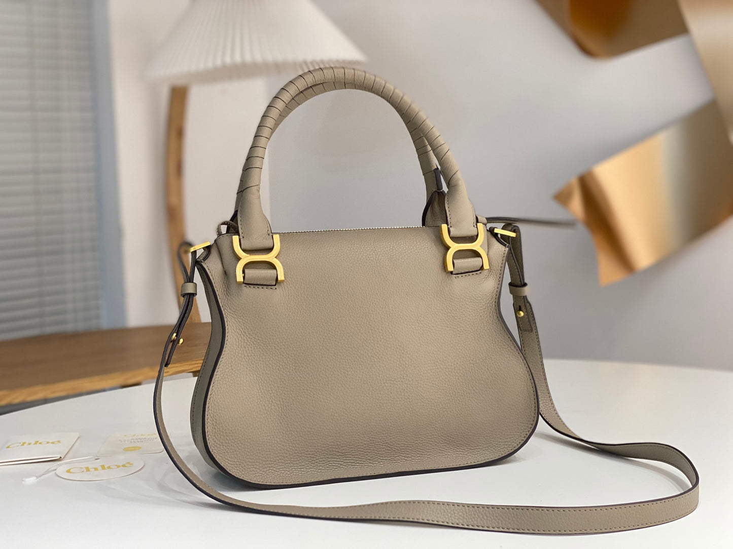 MARCIE BAG IN GRAINED LEATHER