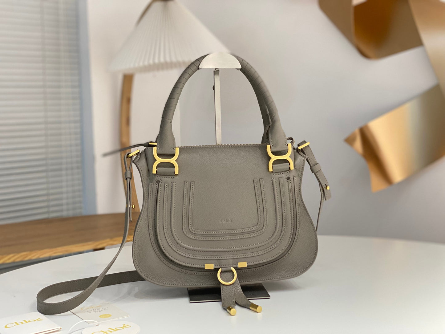 MARCIE BAG IN GRAINED LEATHER