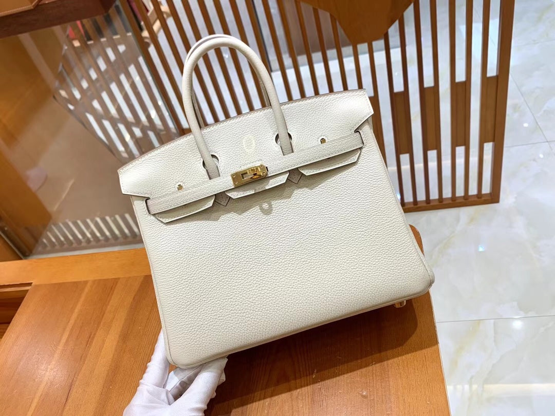 Birkin 25 Togo Bag Gold Hardware