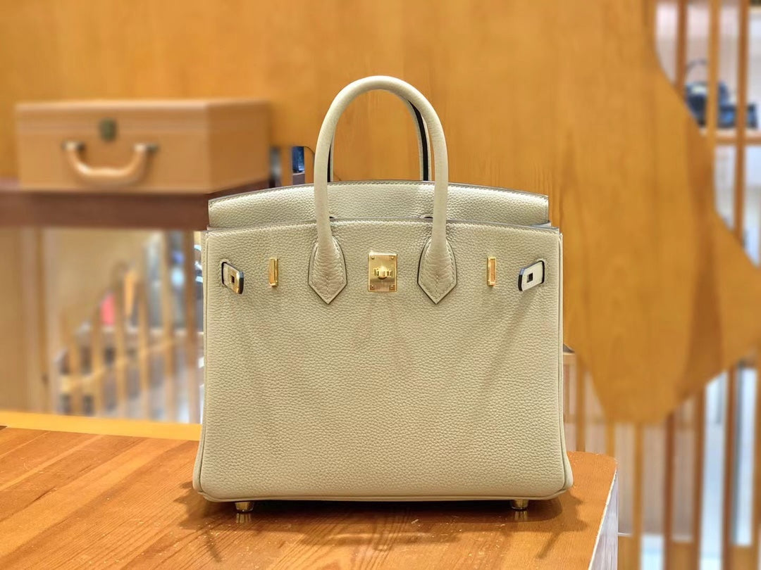 Birkin 25 Togo Bag Gold Hardware